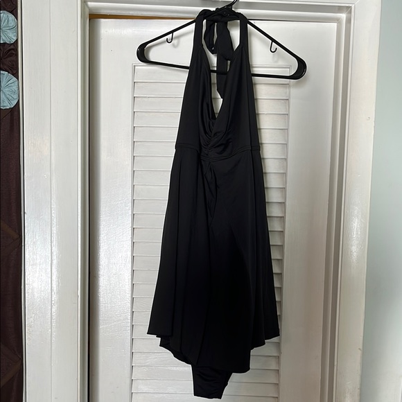 Maternity Halter Swimsuit - Picture 1 of 3